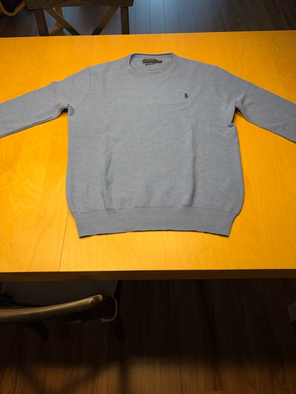 Polo by Ralph Lauren Sky Blue Crewneck Sweater